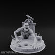 Grave Bursting Screaming Zombie Gravecrawler Miniature for Dungeons and Dragons, Pathfinder or other TTRPGs
