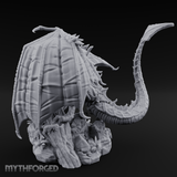 Poison To All Green Dragon Miniature for Dungeons and Dragons, Pathfinder or other TTRPGs