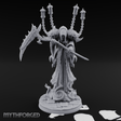 Lanterns Held Aloft Spectre Miniature for Dungeons and Dragons, Pathfinder or other TTRPGs
