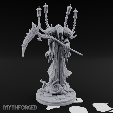 Lanterns Held Aloft Spectre Miniature for Dungeons and Dragons, Pathfinder or other TTRPGs
