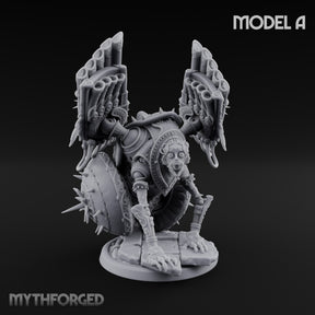 Spiked Wheel, Spiked Mood Warforged Wheeled Automaton with Spiked Wheel and Weapon Arms A