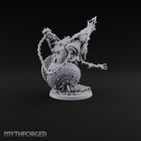 Spiked Wheel, Spiked Mood Warforged Wheeled Automaton with Spiked Wheel and Weapon Arms B