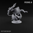 Spiked Wheel, Spiked Mood Warforged Wheeled Automaton with Spiked Wheel and Weapon Arms B