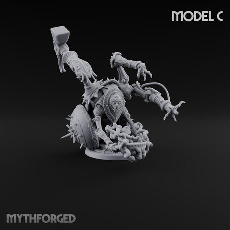 Spiked Wheel, Spiked Mood Warforged Wheeled Automatons — C