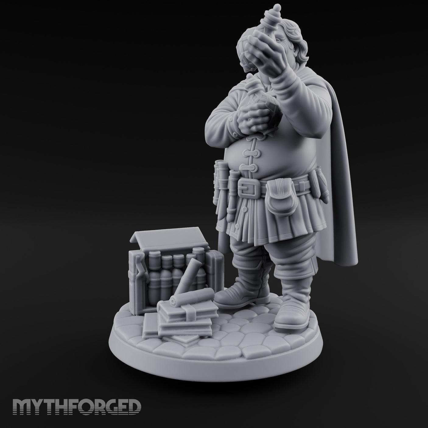 Grinning Vial Raising Human Alchemist gallery 7