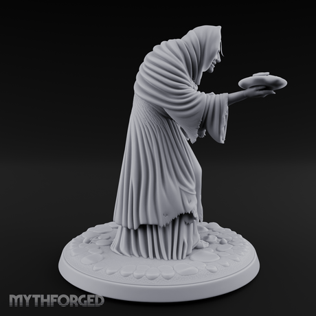 Plate Offering Hag Miniature for Dungeons and Dragons, Pathfinder or other TTRPGs
