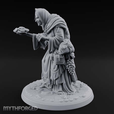 Plate Offering Hag Miniature for Dungeons and Dragons, Pathfinder or other TTRPGs