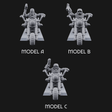Hands In The Air Space Dwarf Bikers Miniature for Dungeons and Dragons, Pathfinder or other TTRPGs