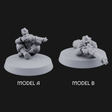 Squinting Down The Barrel World War 2 Japanese Sniper Miniature for Dungeons and Dragons, Pathfinder or other TTRPGs