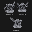 Fangs Dripping Menace Star Spawn Manglers Miniature for Dungeons and Dragons, Pathfinder or other TTRPGs