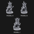 Grinning Wide Treant Saplings Miniature for Dungeons and Dragons, Pathfinder or other TTRPGs