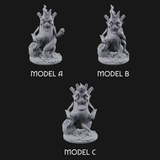 Grinning Wide Treant Saplings Miniature for Dungeons and Dragons, Pathfinder or other TTRPGs