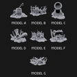 Wrecked Shipwreck Debris Miniature for Dungeons and Dragons, Pathfinder or other TTRPGs
