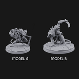 Staff Wielding Fangs Ratfolk Miniature for Dungeons and Dragons, Pathfinder or other TTRPGs