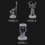 Nyarlathotep Devoted Human Cultists Miniature for Dungeons and Dragons, Pathfinder or other TTRPGs