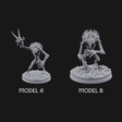 Horns Held High Star Spawn Seers Miniature for Dungeons and Dragons, Pathfinder or other TTRPGs