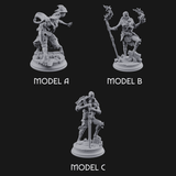 Magic Unfurling Risen Skeletons Miniature for Dungeons and Dragons, Pathfinder or other TTRPGs