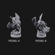 Stretching  Faerie Dragons Miniature for Dungeons and Dragons, Pathfinder or other TTRPGs