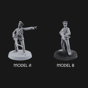 Weird War Japanese NCO Soldier Miniature for Dungeons and Dragons, Pathfinder or other TTRPGs