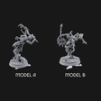 Clawing Through The Veil Specter Wraiths Miniature for Dungeons and Dragons, Pathfinder or other TTRPGs