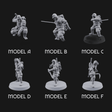 Weird War Japanese Ninja Soldiers Miniature for Dungeons and Dragons, Pathfinder or other TTRPGs