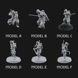 Weird War Japanese Ninja Soldiers Miniature for Dungeons and Dragons, Pathfinder or other TTRPGs