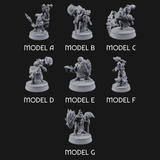 Smoke Venting Dwarf Gadgeteer Miniature for Dungeons and Dragons, Pathfinder or other TTRPGs