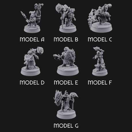 Smoke Venting Dwarf Gadgeteer Miniature for Dungeons and Dragons, Pathfinder or other TTRPGs