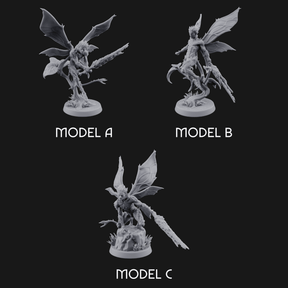 Zipping Around Sprite Thorn Knights Miniature for Dungeons and Dragons, Pathfinder or other TTRPGs