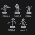 Enhanced Human Artificers Miniature for Dungeons and Dragons, Pathfinder or other TTRPGs