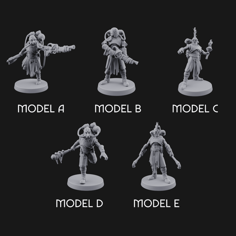 Enhanced Human Artificers Miniature for Dungeons and Dragons, Pathfinder or other TTRPGs