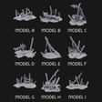 Sunken Seabed Debris Miniature for Dungeons and Dragons, Pathfinder or other TTRPGs