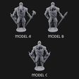 Torch Bearing Buccaneer Mind Flayer Pirates Miniature for Dungeons and Dragons, Pathfinder or other TTRPGs