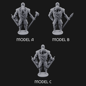 Torch Bearing Buccaneer Mind Flayer Pirates Miniature for Dungeons and Dragons, Pathfinder or other TTRPGs