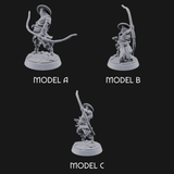 Bow Flexing Ashigaru Archers Miniature for Dungeons and Dragons, Pathfinder or other TTRPGs