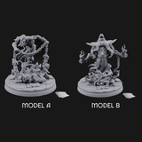 Chains Spread Wide Specter Warrior Miniature for Dungeons and Dragons, Pathfinder or other TTRPGs