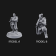 Shouldering The Flamethrower World War 2 Japanese Soldiers Miniature for Dungeons and Dragons, Pathfinder or other TTRPGs