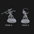 Aztec Inspired Spear Hobgoblin Warrior Miniature for Dungeons and Dragons, Pathfinder or other TTRPGs