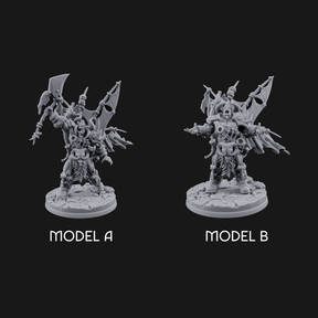 Standards Held Aloft Orc Bannermen Miniature for Dungeons and Dragons, Pathfinder or other TTRPGs