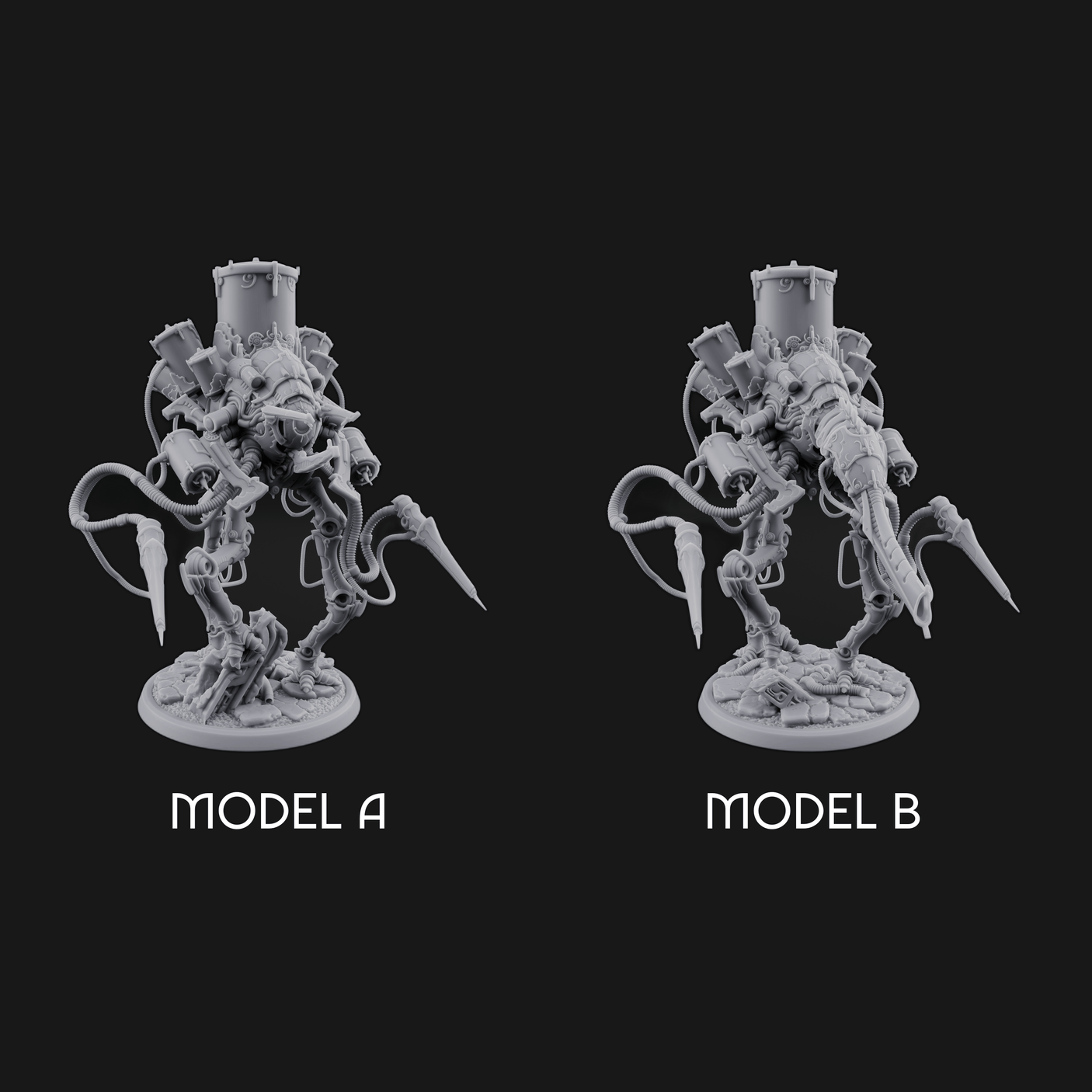 Tower Topped Tentacled Corpse Fleet Collectors Miniature for Dungeons and Dragons, Pathfinder or other TTRPGs