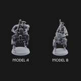 Weird War Japanese Walker Pilots Miniature for Dungeons and Dragons, Pathfinder or other TTRPGs