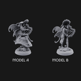 Harp Strumming Pixie Minstrels Miniature for Dungeons and Dragons, Pathfinder or other TTRPGs