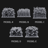 Cultivated Wildflower Meadows Miniature for Dungeons and Dragons, Pathfinder or other TTRPGs