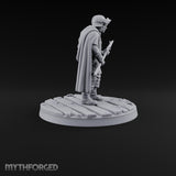Holding the Line Human Guard A Miniature for Dungeons and Dragons, Pathfinder or other TTRPGs