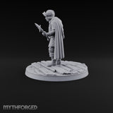 Holding the Line Human Guard A Miniature for Dungeons and Dragons, Pathfinder or other TTRPGs