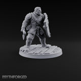 Holding the Line Human Guards — with shield and axe