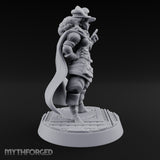 Dues Collected, Tea Poured Human and Halfling Guild Staff — B