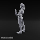 Guitar Shredding Human Bard Miniature for Dungeons and Dragons, Pathfinder or other TTRPGs