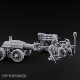 Spyglass Spotting Artillery Crew Set Miniature for Dungeons and Dragons, Pathfinder or other TTRPGs