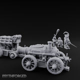 Spyglass Spotting Artillery Crew Set Miniature for Dungeons and Dragons, Pathfinder or other TTRPGs